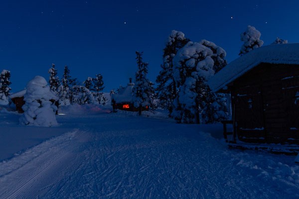 cross country skiing Tahkokuru Ylläs