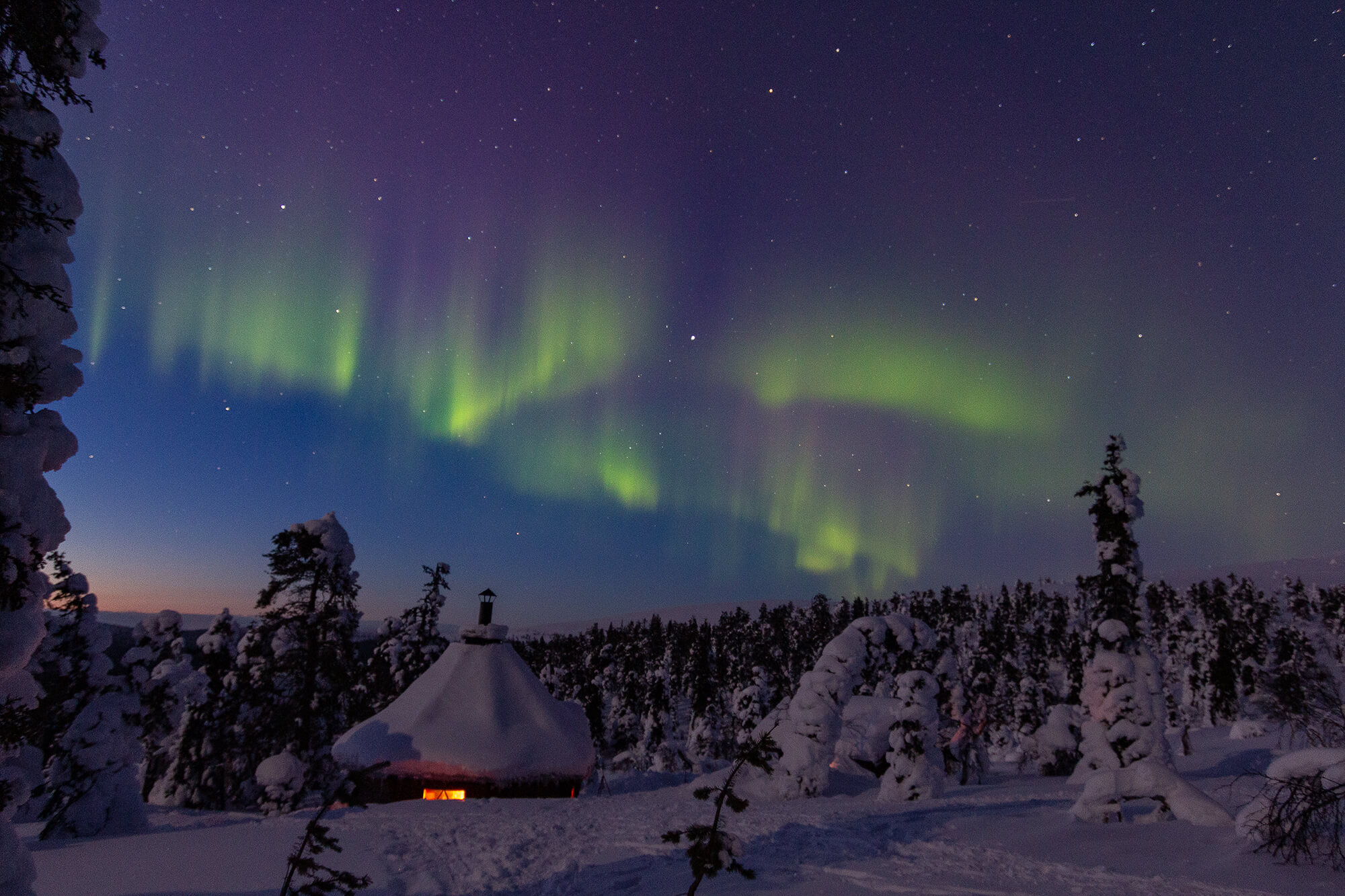 Polarlicht Nordlichter Was kostet eine Woche Lappland?