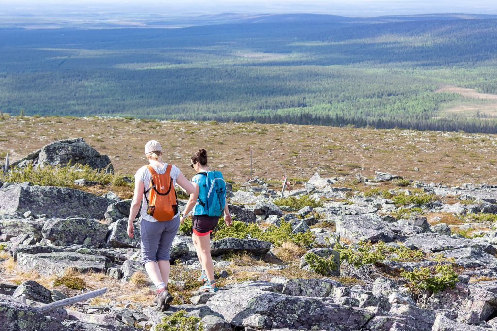 Jedermannsrechte in Lappland Finnland