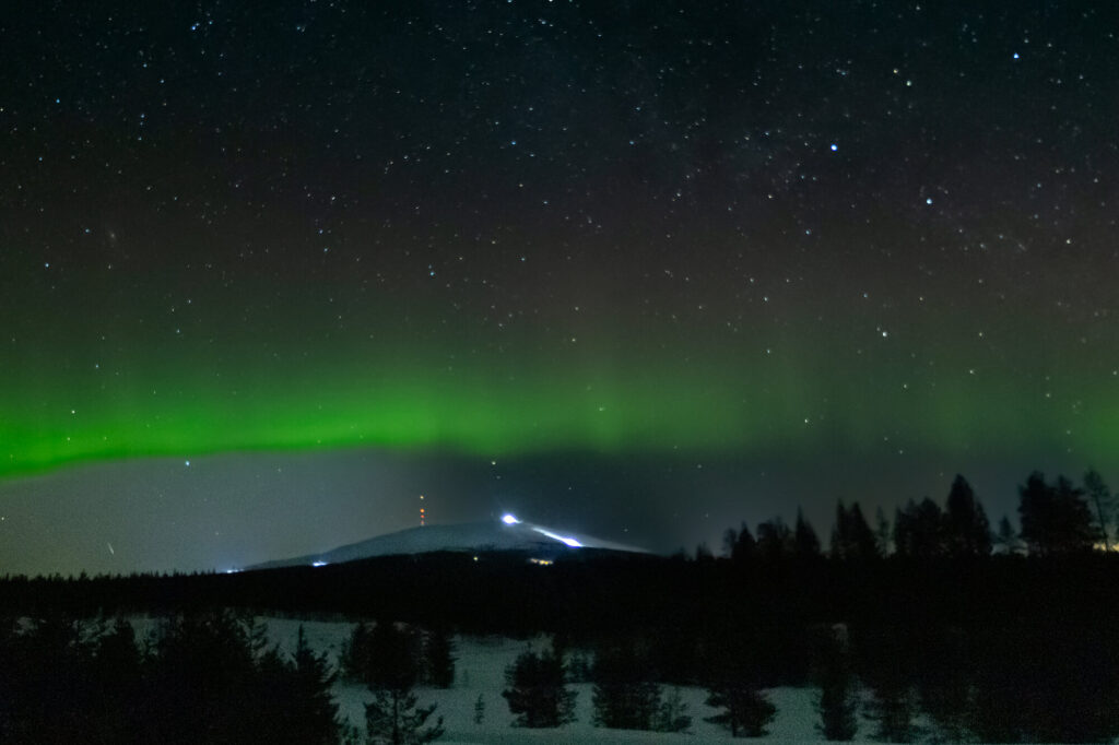 Naturerlebnisse Nordlichter Fototour Ylläs