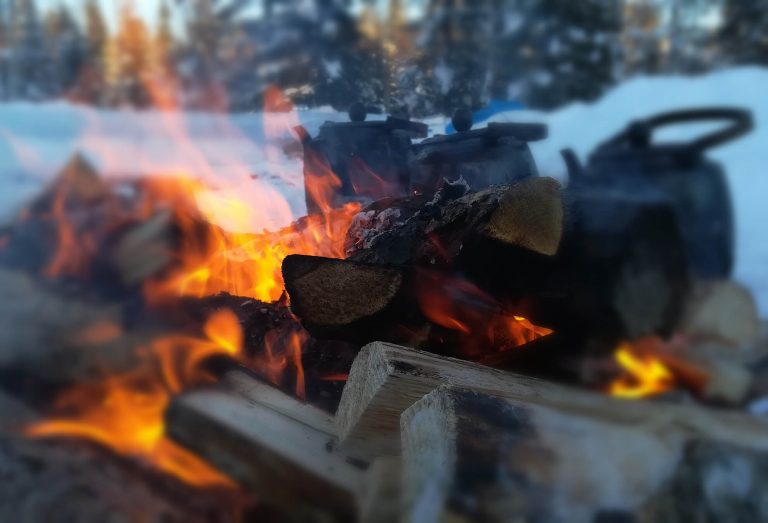 finnomenal newsletter fire coffee pan Persönliche Lappland Erlebnisse in Ylläs