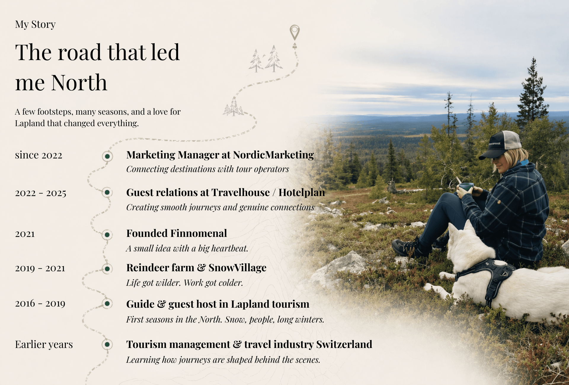 About finnomenal the road that led me north
