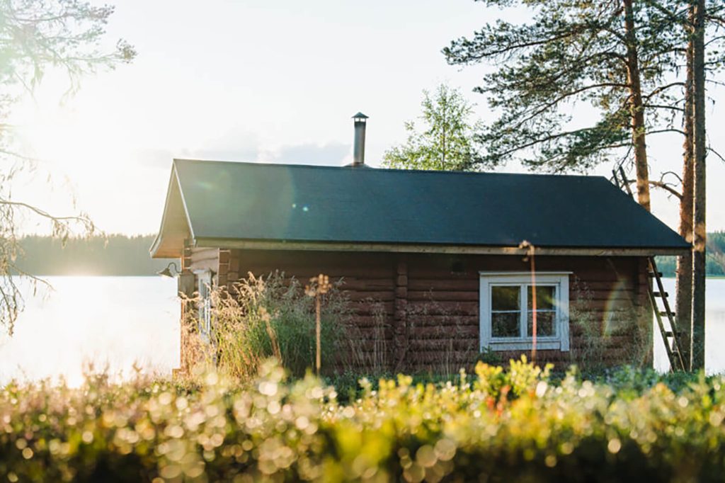 Rönölä Savottasauna Sommer